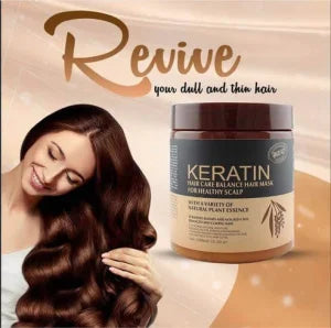 Pack Of 4 Items Keratin Hair Mask| Karatin Shampoo| Karatin Hair Serum