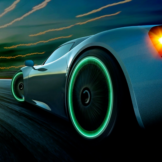 4pcs Tire Valve Cap Fluorescent - Anaya Store™ 