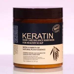 Pack Of 4 Items Keratin Hair Mask| Karatin Shampoo| Karatin Hair Serum